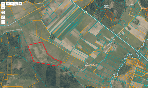 19,08 ha žemės sklypas Rietavo sen.